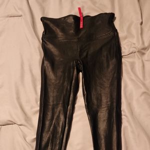 Spanx faux leather leggings